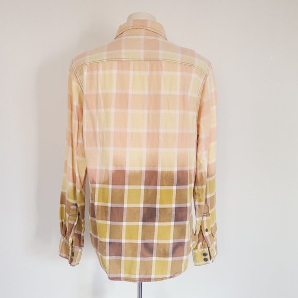 Refashioned 90's Grunge Flannel (M) - Picture 4 of 9